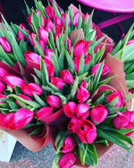 Happy Easter Tulip Bouquet - Choice of colours