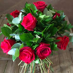 Rhapsody Of Roses-dozen roses in a choice of colour